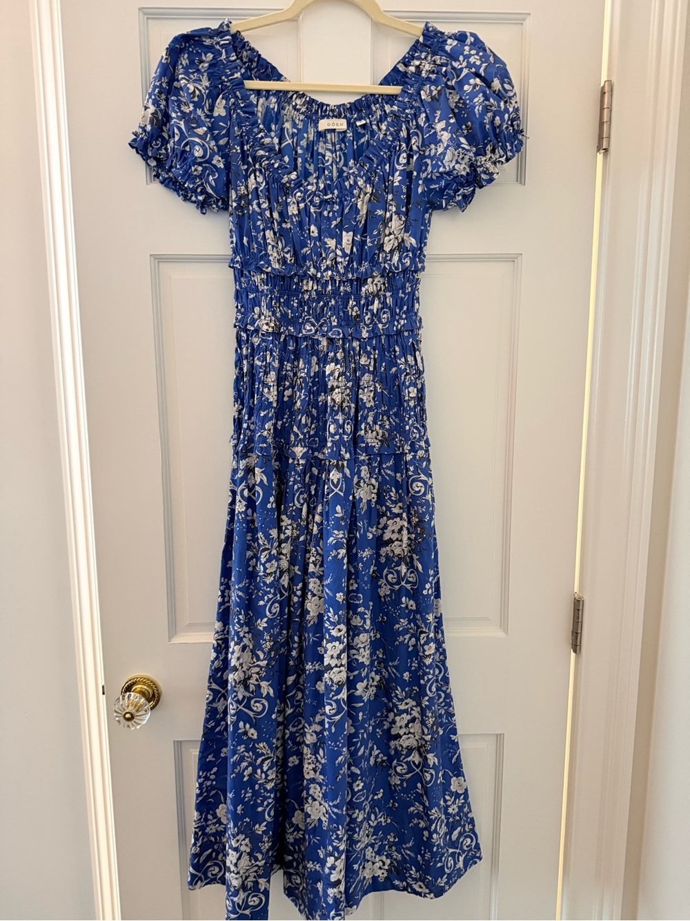 Doen Leanne Floral Cotton Voile Midi